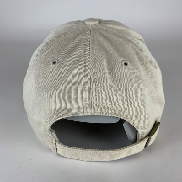 Oakland Athletics MLB Vintage Beige Twins Enterprise Relaxed Fit Strapback Hat - Picture 3 of 5